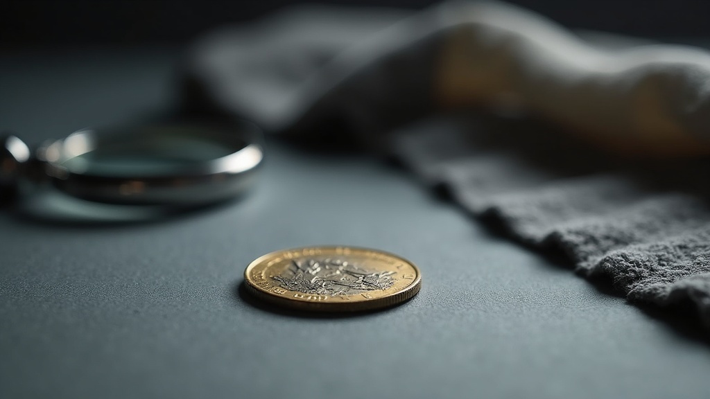 Silver coin showing natural toning illustrating coin conservation vs restoration