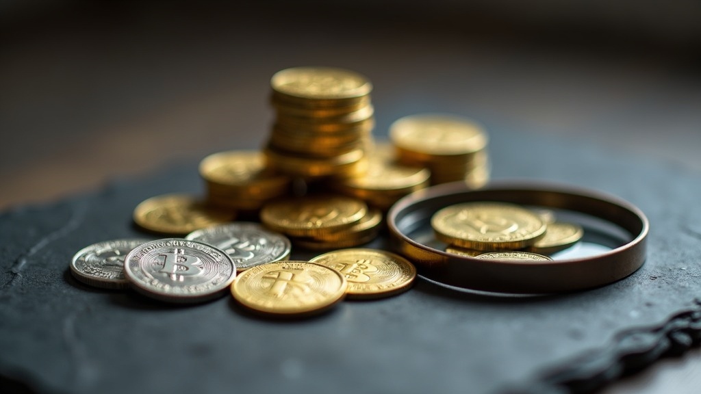 Gold and silver coins on a neutral surface representing coin dealer buyback policies