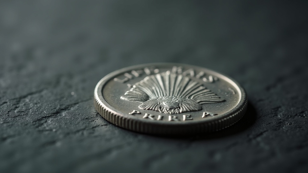 Mercury dime coin showing the winged Liberty head design on a neutral surface