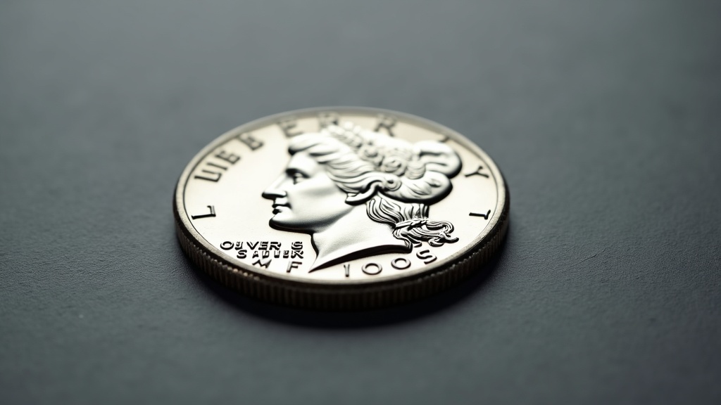 Peace Dollar silver coin showing Liberty head design used to explain Peace Dollar history