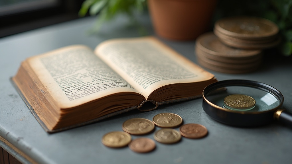 Coin collecting reference materials representing the role of the American Numismatic Association