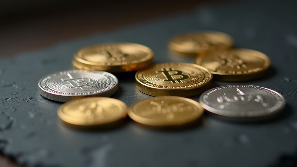 Gold and silver bullion coins representing the idea of a safe haven asset