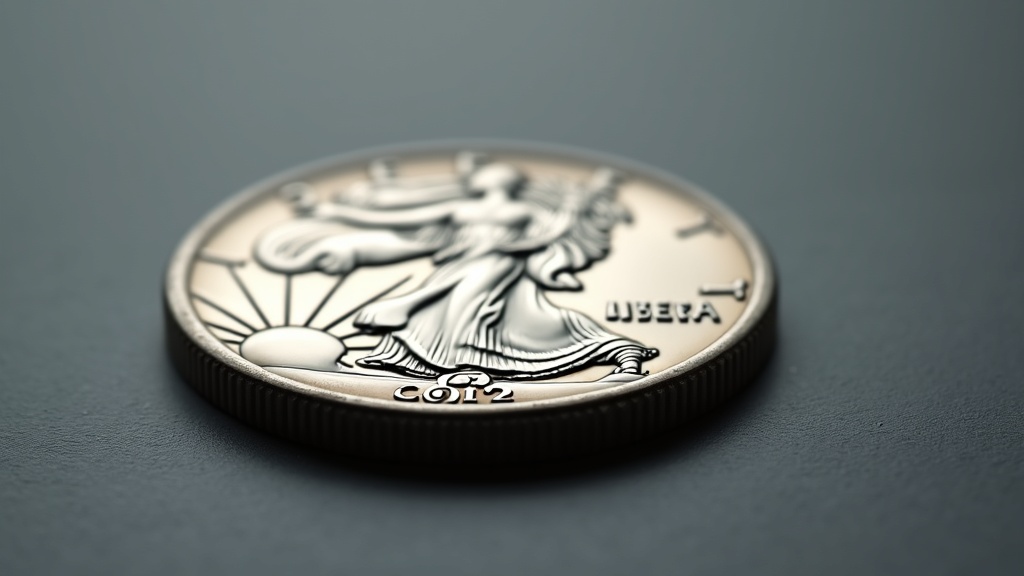 Walking Liberty Half Dollar coin showing the striding Liberty design on a neutral background