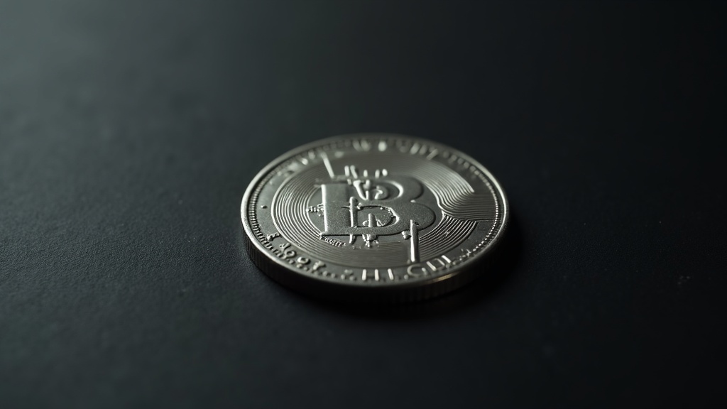 Close-up of a coin and loupe illustrating how to photograph coins for a personal catalog